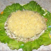 Салат «Черепаха» с курицей шаг 8