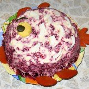 Селедка под шубой - классический салат шаг 12