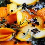 Индейка запеченная в духовке с апельсинами