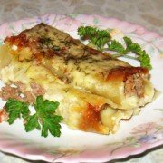 Каннеллони с фаршем шаг 10