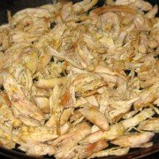 Салат цезарь с курицей, сухариками и майонезом шаг 3 Салат цезарь с курицей, сухариками и майонезом шаг 3