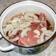 Свиная котлета на кости в маринаде шаг 3