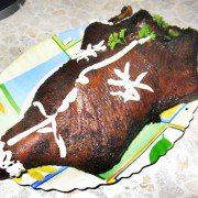 Утка фаршированная апельсинами и лимонами шаг 5 Утка фаршированная апельсинами и лимонами шаг 5