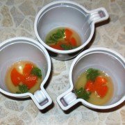Заливное из языка с овощами шаг 4 Заливное из языка с овощами шаг 4