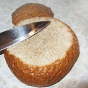 Чешский картофельный суп пюре в хлебе шаг 1 Чешский картофельный суп пюре в хлебе шаг 1