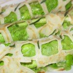 Блины – макраме с творожным сыром
