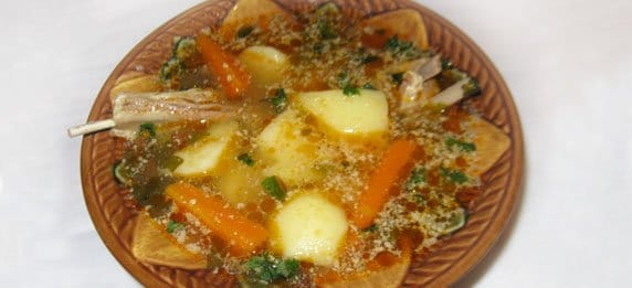 рецепт приготовления супа из баранины шурпа