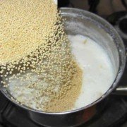 Пшенная каша с тыквой, запеченная в горшке - шаг 3 Пшенная каша с тыквой, запеченная в горшке - шаг 3