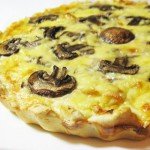 Киш (пирог) с грибами
