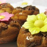 Маффины с маскарпоне и клюквой