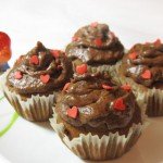 Шоколадные капкейки с шоколадным кремом