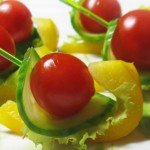 Канапе из овощей. Вариант 2