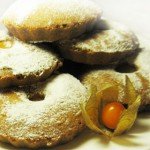 Кексы с персиками