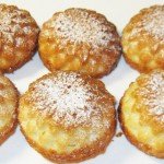 Лимонные кексы с маскарпоне