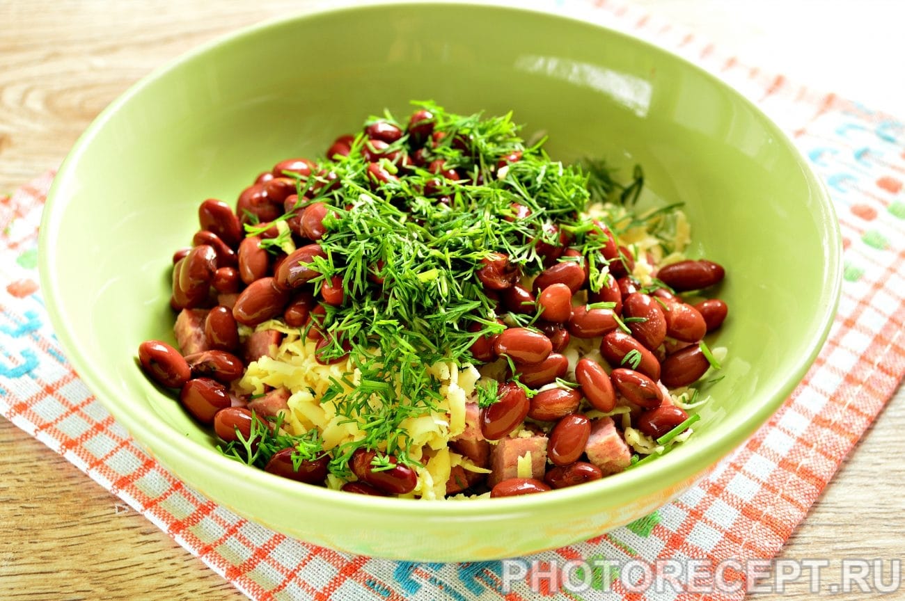 Салат с фасолью и куриной грудкой - пошаговый рецепт с фото 53 Салат с фасолью и куриной грудкой - пошаговый рецепт с фото 42