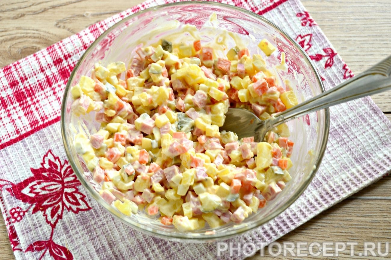 Рецепт вкусного оливье Рецепт вкусного оливье