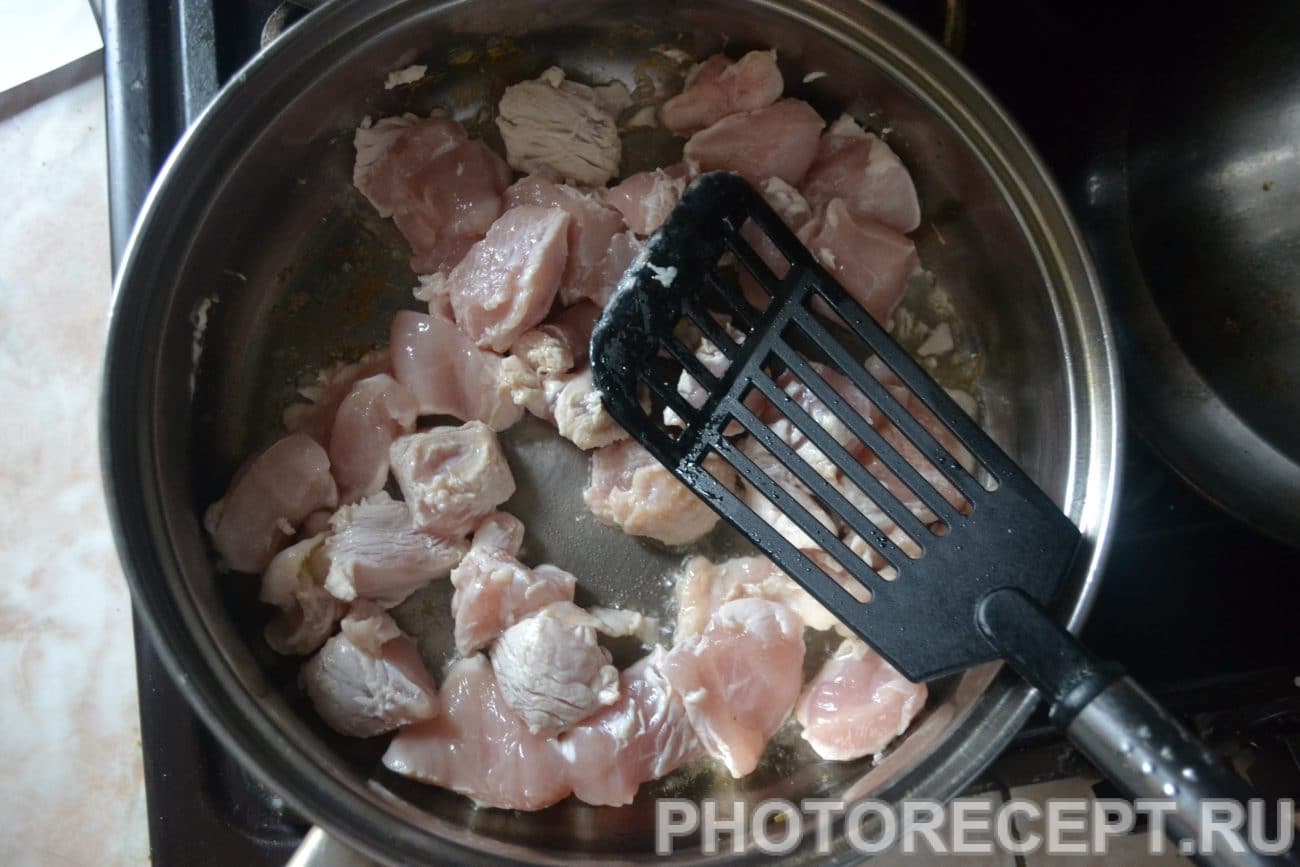Грудка куриная тушеная с овощами рецепт пошагово Грудка куриная тушеная с овощами рецепт пошагово