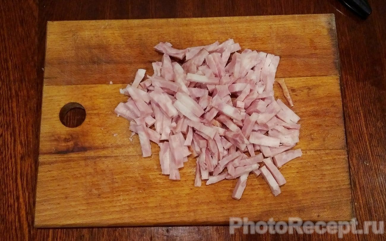 Салат из капусты, огурцов, ветчины и сыра рецепт с фото