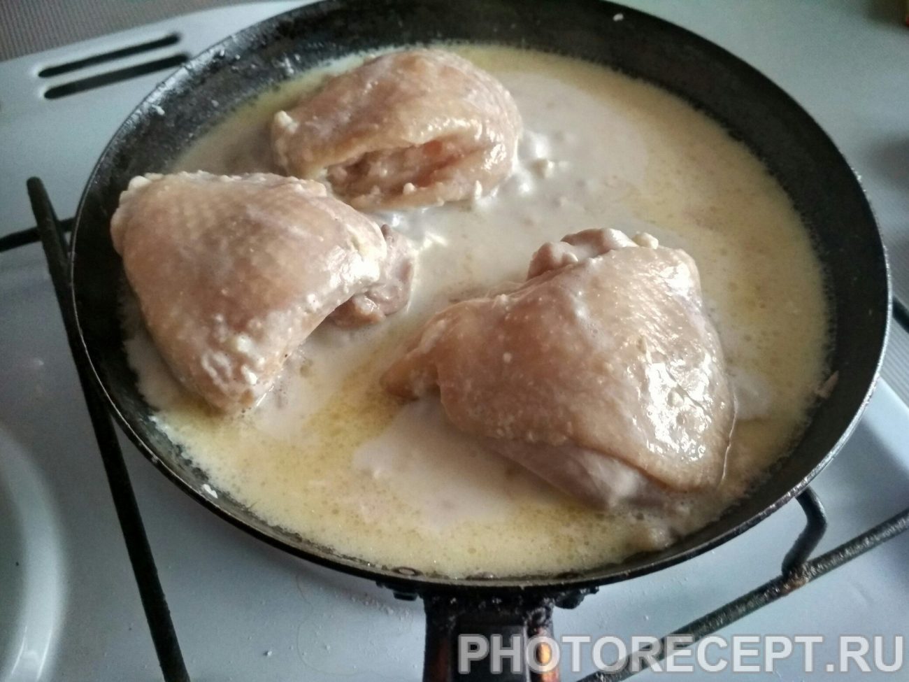 Курица тушеная в сливках пошаговый рецепт с Курица тушеная в сливках пошаговый рецепт с