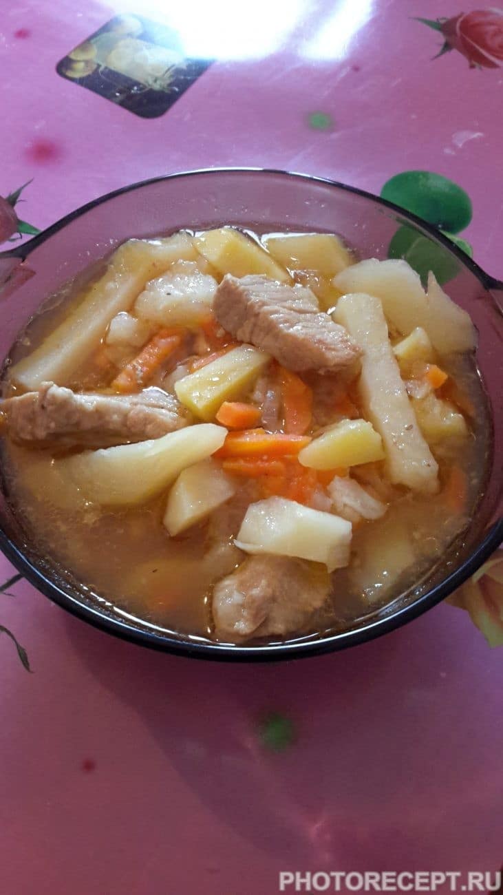 Тушеный картофель пошагово с фото Тушеный картофель пошагово с фото