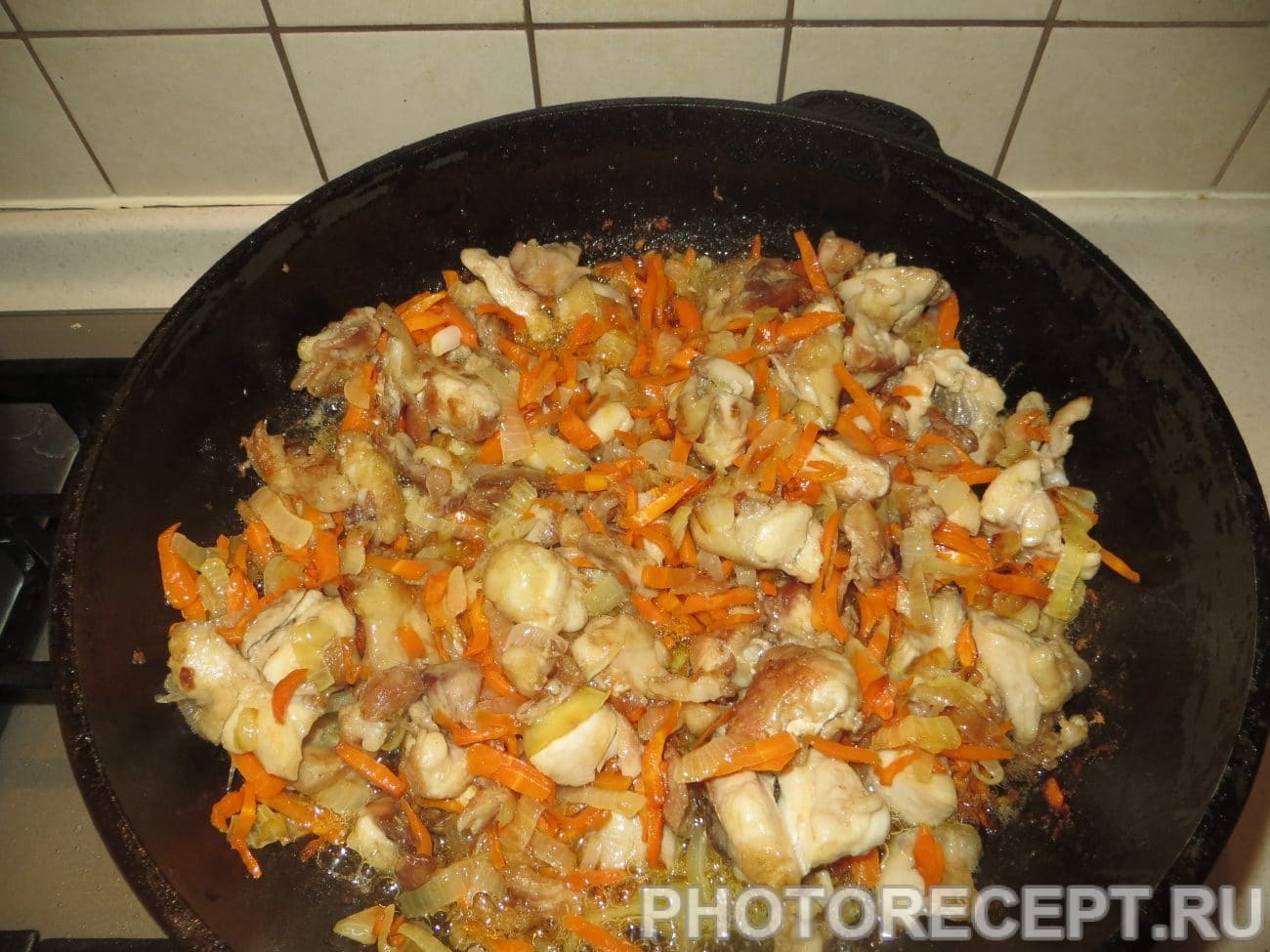 Плов с курицей простой рецепт пошагово в кастрюле Плов с курицей простой рецепт пошагово в кастрюле