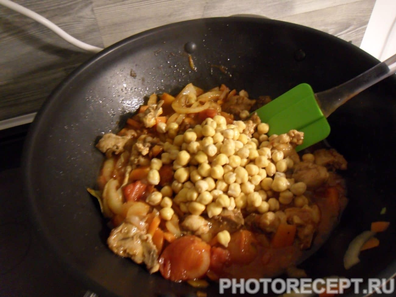 Горох с курицей рецепт
