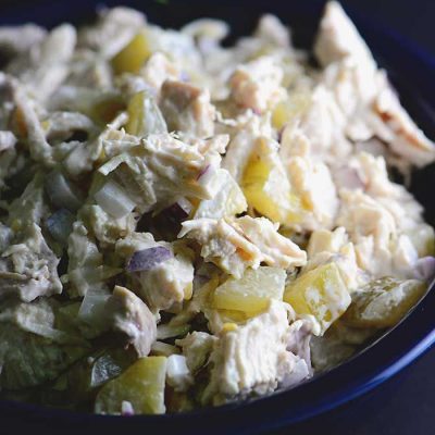 Салат из соленых огурцов и курицы рецепты