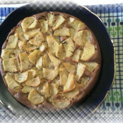 Открытый картофельный пирог с ржаной мукой - рецепт с фото