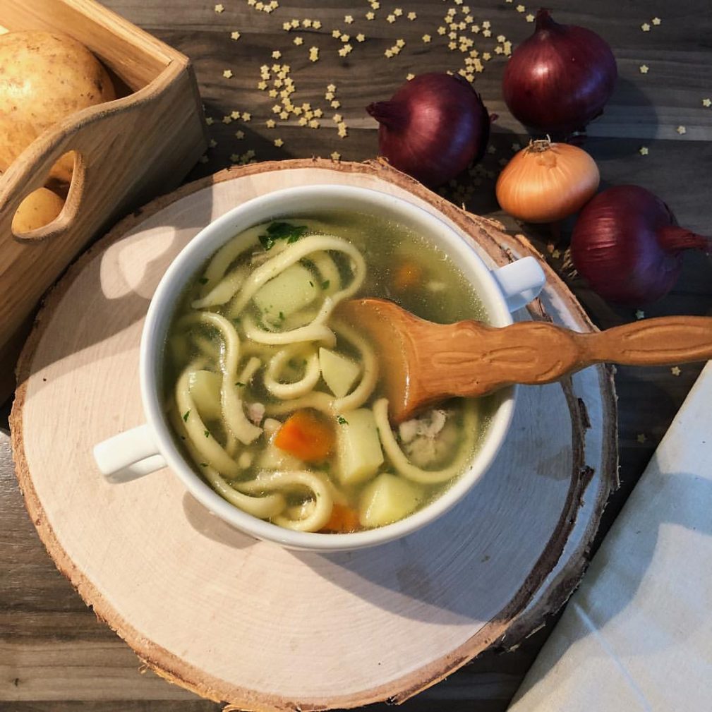 Домашний куриный бульон - рецепт приготовления