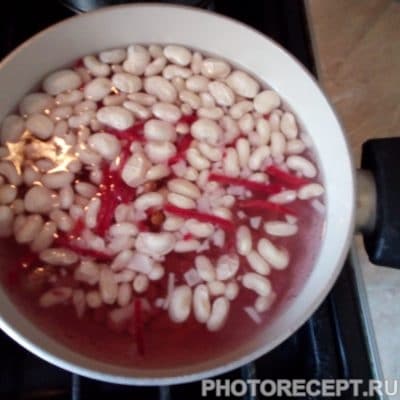 Фото рецепта - Несказанно вкусный борщ с фасолью - шаг 2