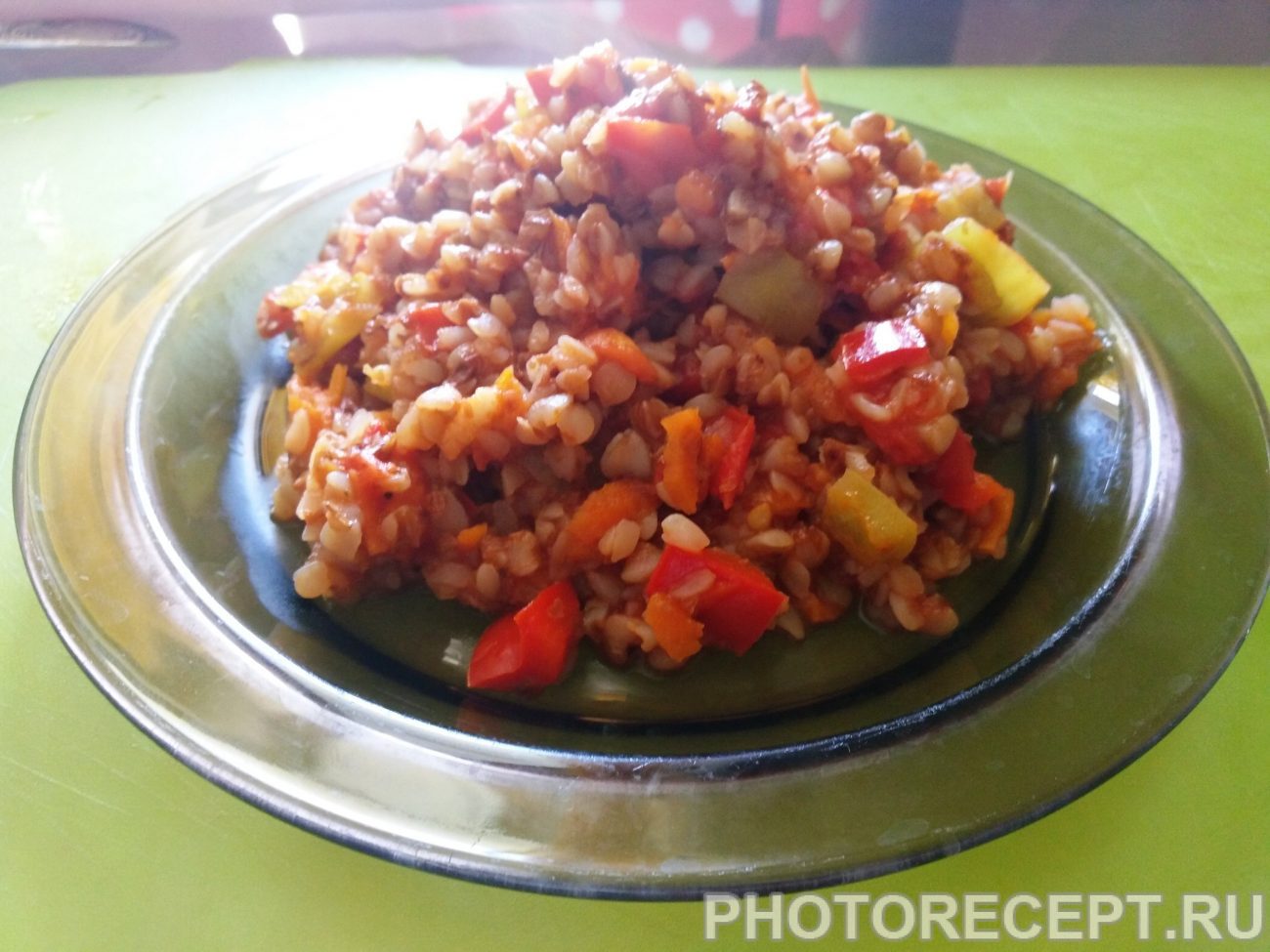 Каша гречневая с овощами