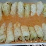 Фото рецепта - Голубцы запеченные в сливочно-томатном соусе под сырной коркой - шаг 10