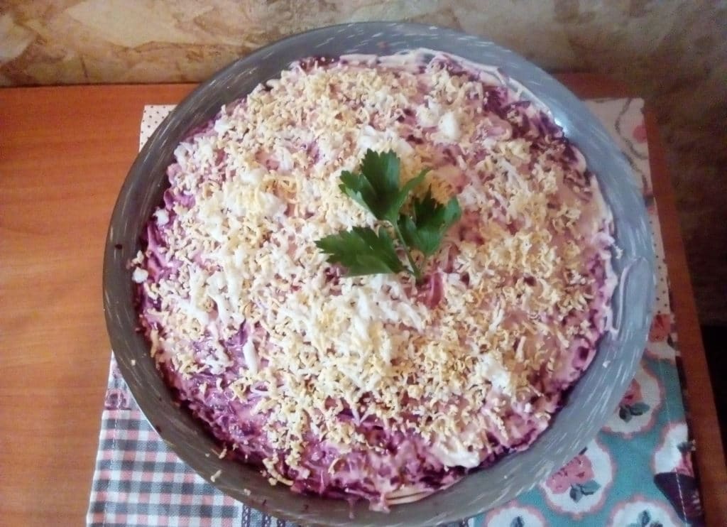 Селедка под шубой (классическая)