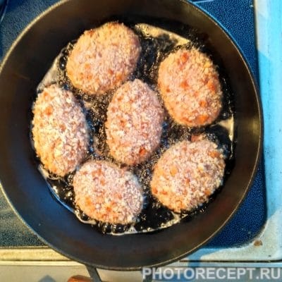 Фото рецепта - «Сборные» котлеты из четырех видов мяса - шаг 8