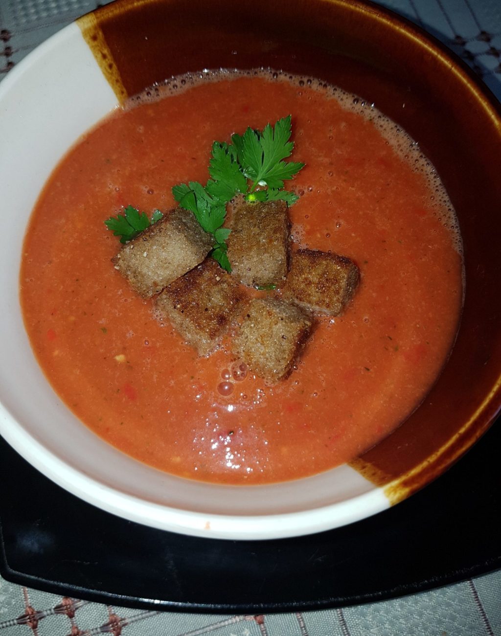 Пряный  гаспачо — овощной суп