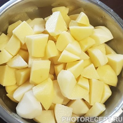 Фото рецепта - Домашнее жаркое с куриными желудками - шаг 2