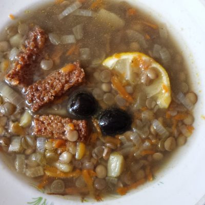 Суп из чечевицы - рецепт с фото Суп из чечевицы - рецепт с фото