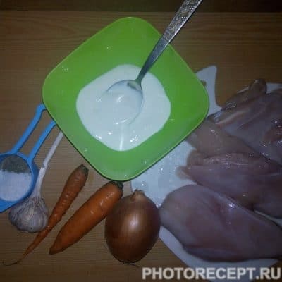 Фото рецепта - Курица в мультиварке - шаг 1