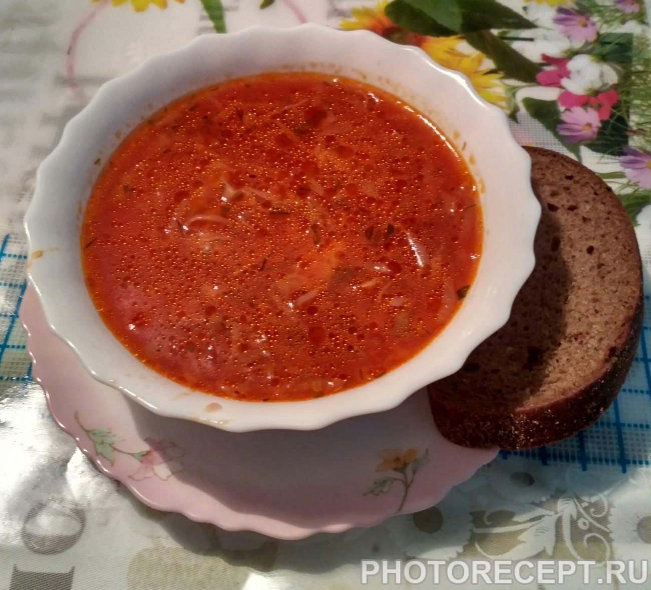 Борщ семейный