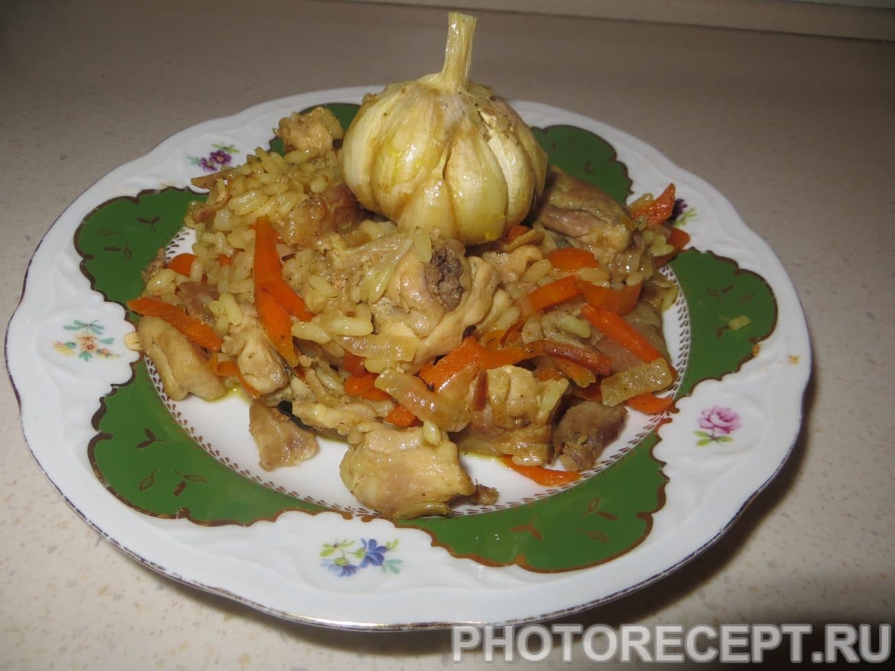 Плов с курицей