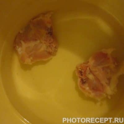 Фото рецепта - Фасолевый суп с томатами и курицей - шаг 4