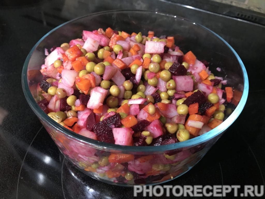 Фото рецепта - Винегрет - шаг 5