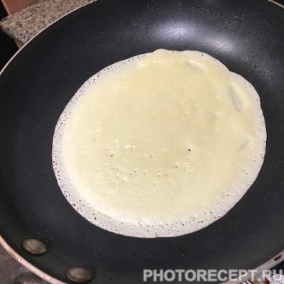 Фото рецепта - Вкусные блины на молоке - шаг 3