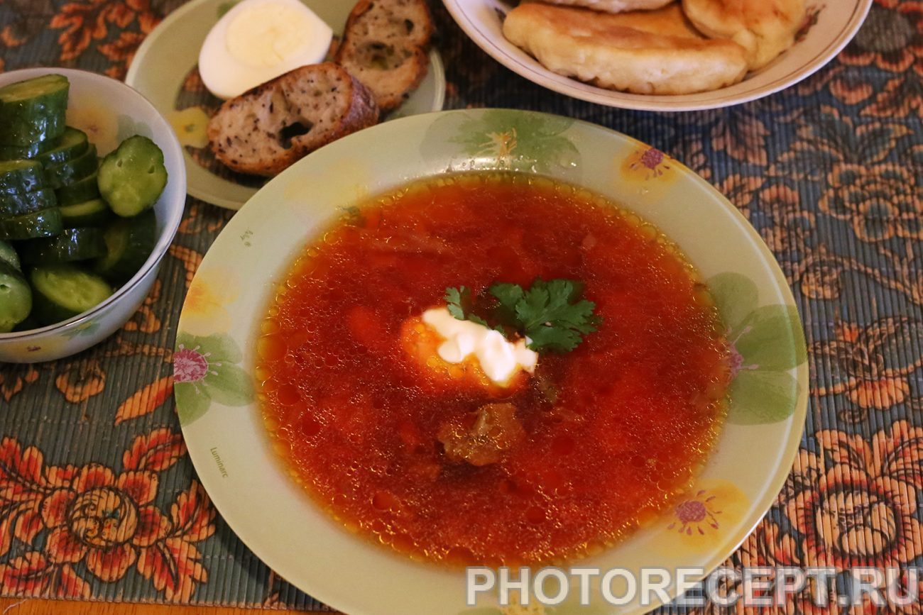 Борщ по-украински