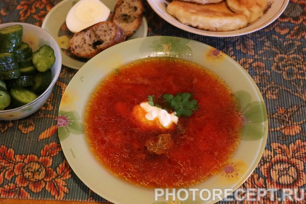 Борщ украинский