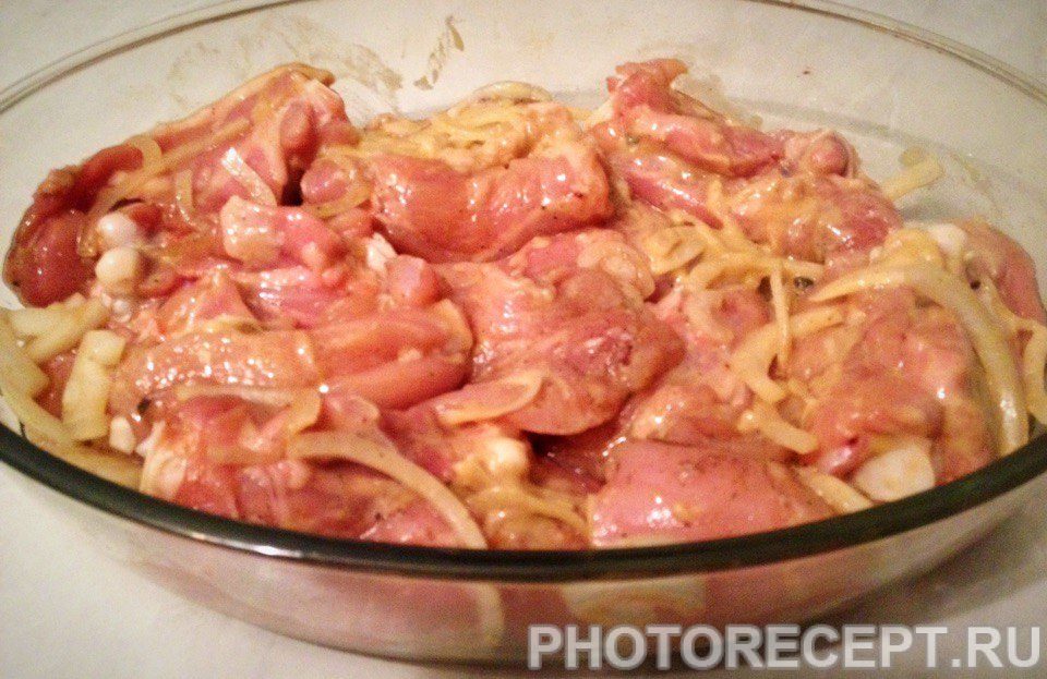 Фото рецепта - Куриное мясо в соевом соусе, запеченное в духовке - шаг 5