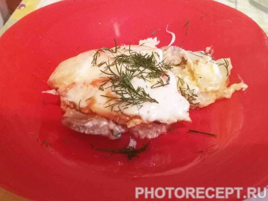 Мясо по-французски в микроволновке