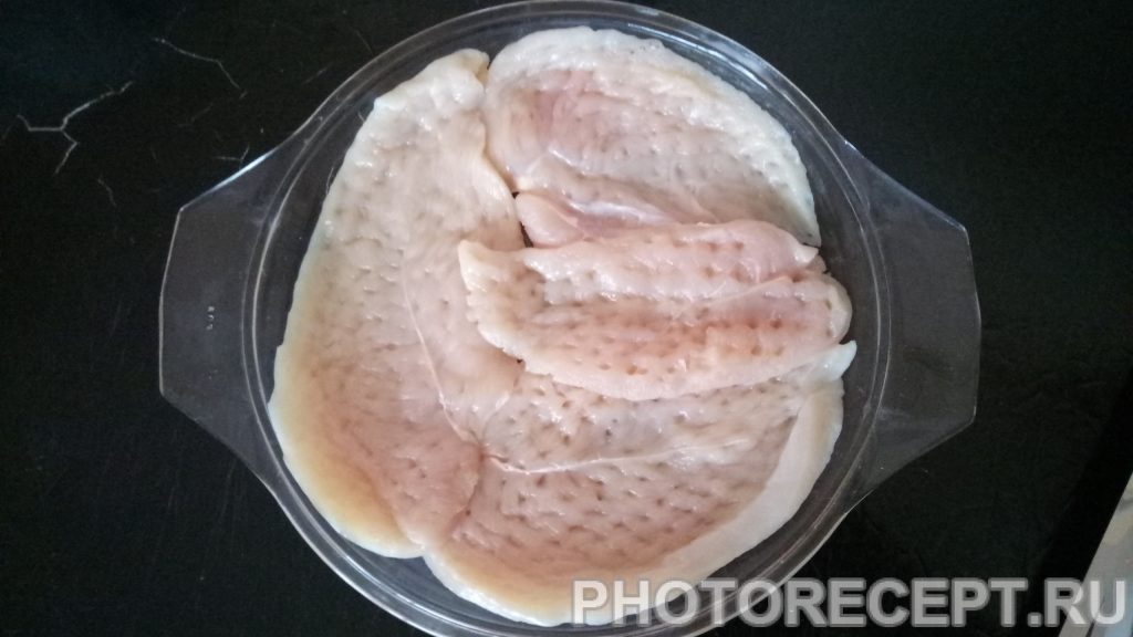 Фото рецепта - Мясо по-французски из куриного филе - шаг 2