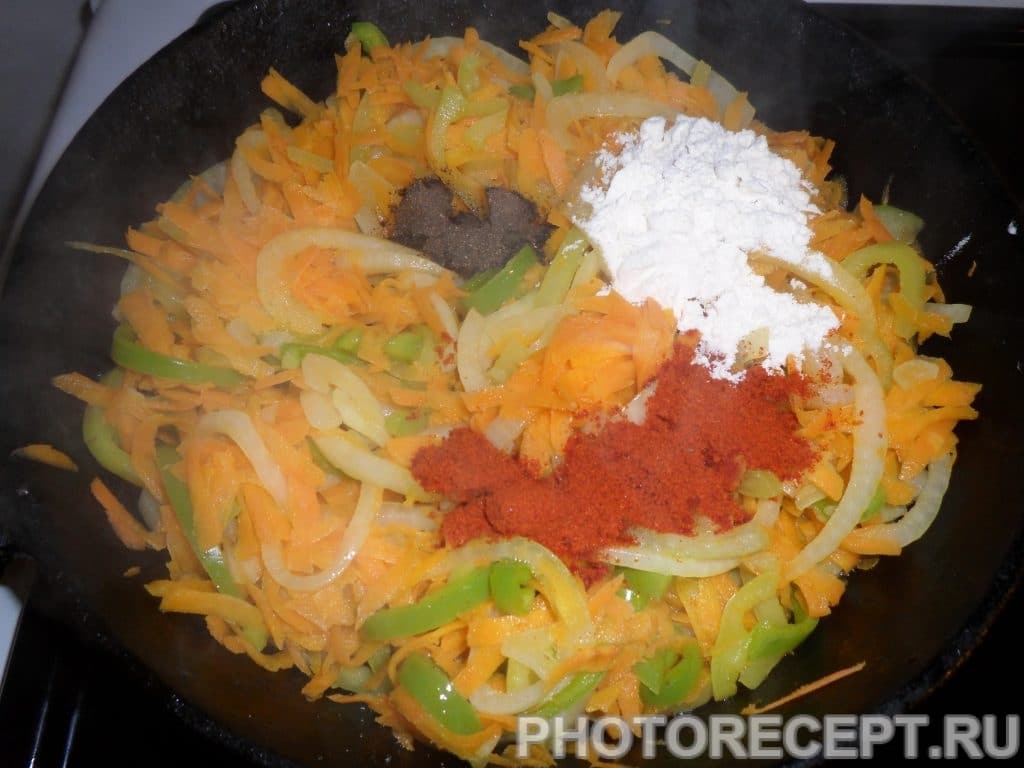Фото рецепта - Постные щи без мяса - шаг 3