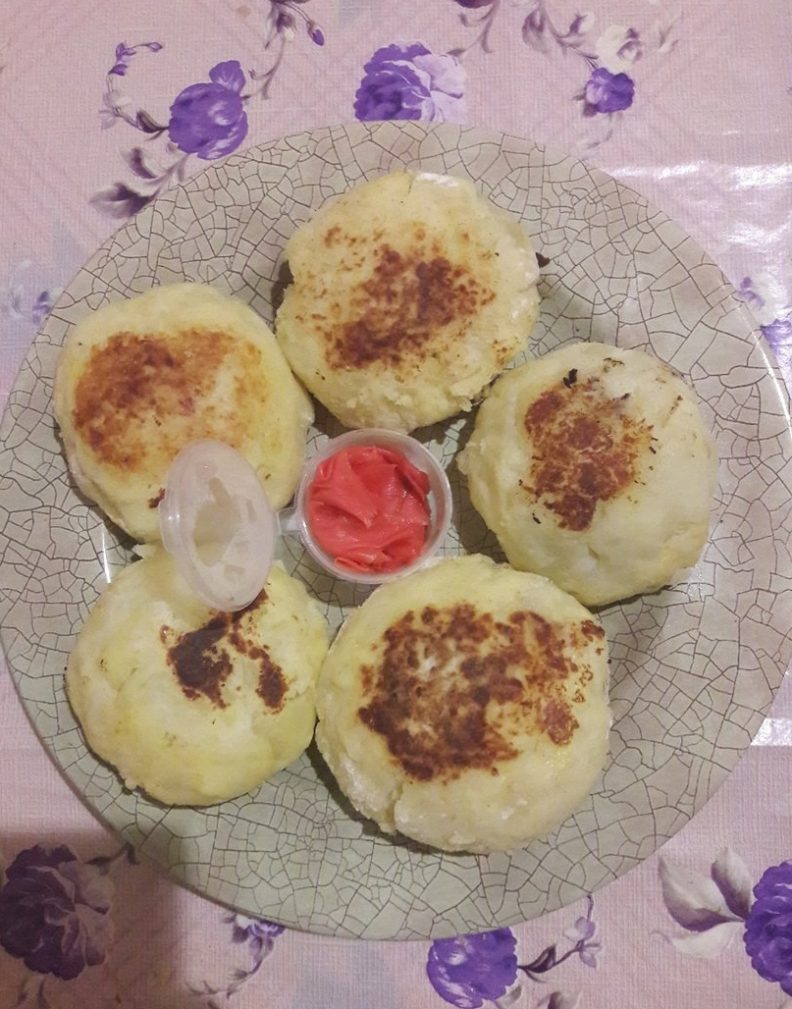 Картофельные зразы с куриным фаршем